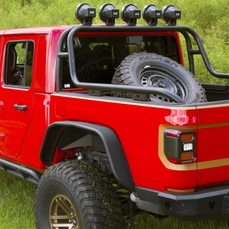 Rugged Ridge — Rugged Ridge 21+ Jeep Gladiator (JT) Steel Tube Rear Fender Flare Kit - Black
OFFROAD_FENDERFLARES
Fender Flare - view 4