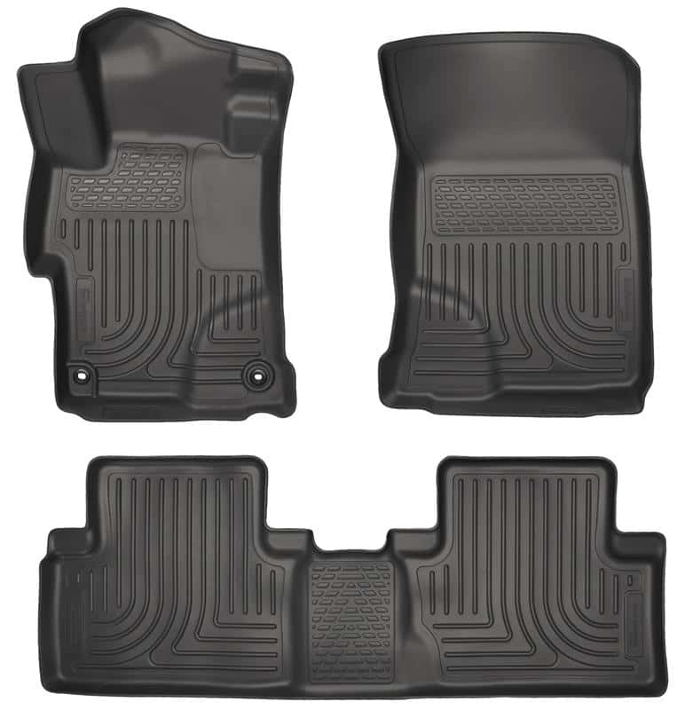Husky Liners — Husky Liners 2014 Honda Civic Sedan WeatherBeater Black Front & 2nd Seat Floor Liners
Floor Liners - view 2