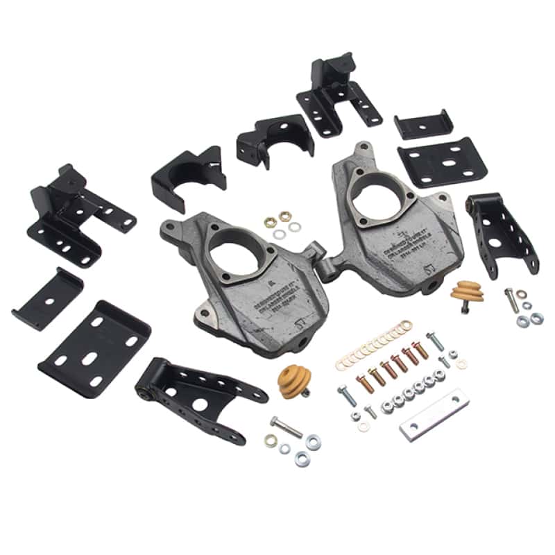 Belltech — Belltech LOWERING KIT 16.5-17 Chevy Silverado Standard Cab 2WD 3-4F / 5-6R
LOWERING KIT - view 2