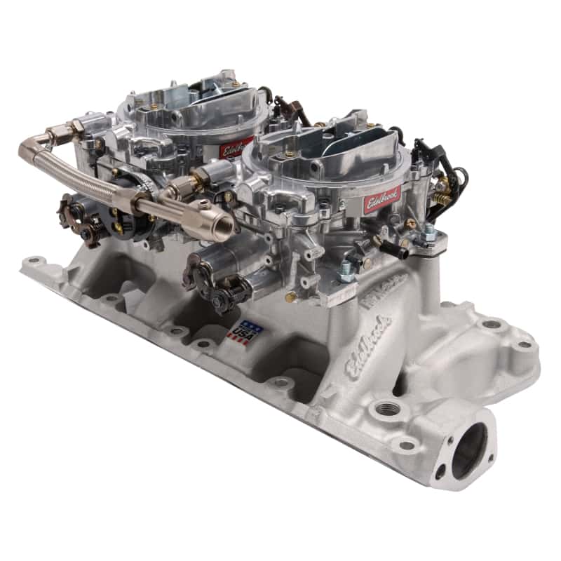 Edelbrock — Edelbrock Dual Quad Kit RPM Air-Gap 289-302 Ford
POWER PKG - view 2