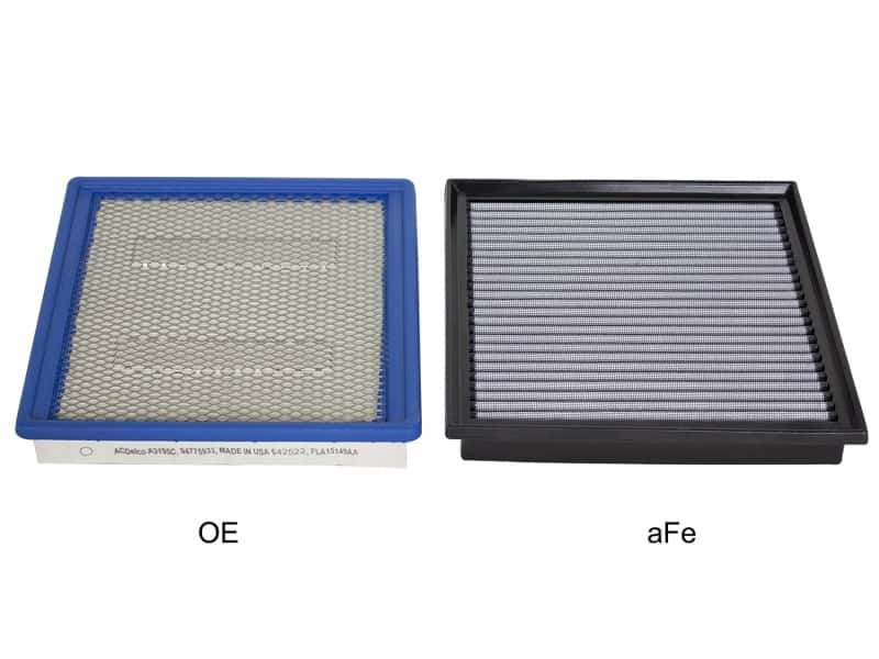 aFe — aFe MagnumFLOW OEM Replacement Air Filter PRO Dry S 15-17 Chevrolet Colorado 2.8L/3.6L V6
Magnum FLOW Filter - view 5