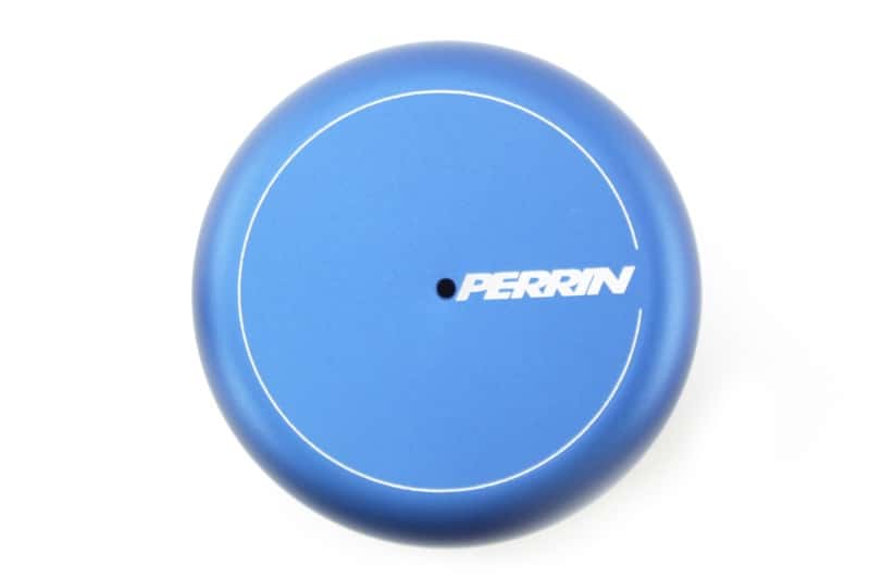 Perrin Performance — PERRIN 15-25 Subaru WRX & 13-26 BRZ/FR-S/86/GR86 Oil Filter Cover - Blue - view 2