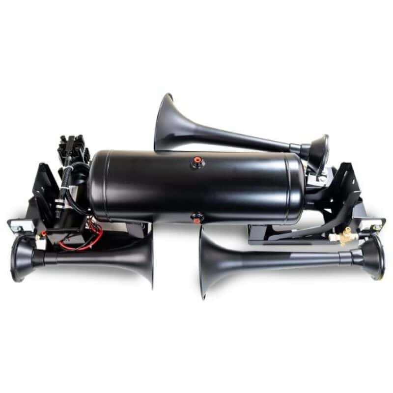 Kleinn Air Horns — Kleinn 09-18 Dodge Ram 1500 Onboard Air System w/ Model 730 Horns
Train Horn - view 1