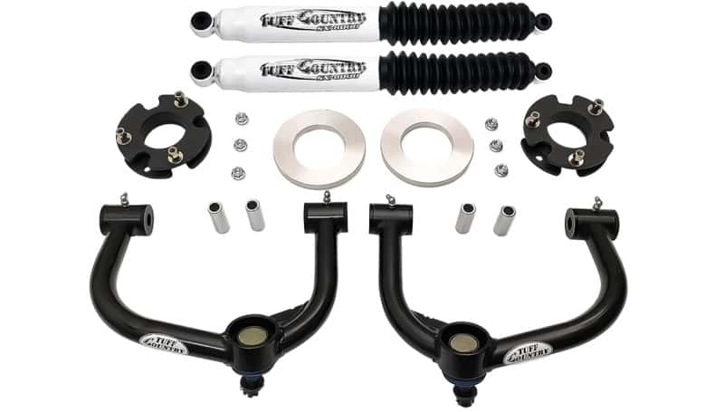 Tuff Country — Tuff Country 21-22 Ford F-150 4x4 3in Front Lift Kit w/Ball Joint Upper Control Arms and Shocks
Suspension - view 1