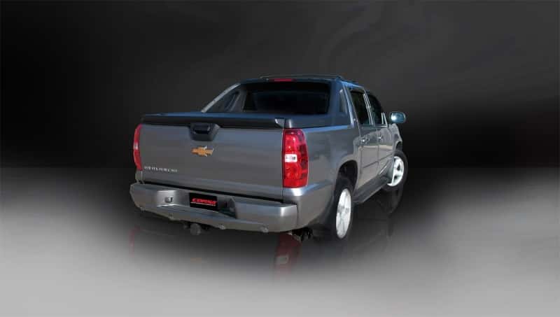 CORSA Performance — Corsa 2007-2009 Chevrolet Avalanche 6.0L V8 3in Cat-Back Single Side w Twin 4in Black Pro-SeriesTips
Exhaust - view 5