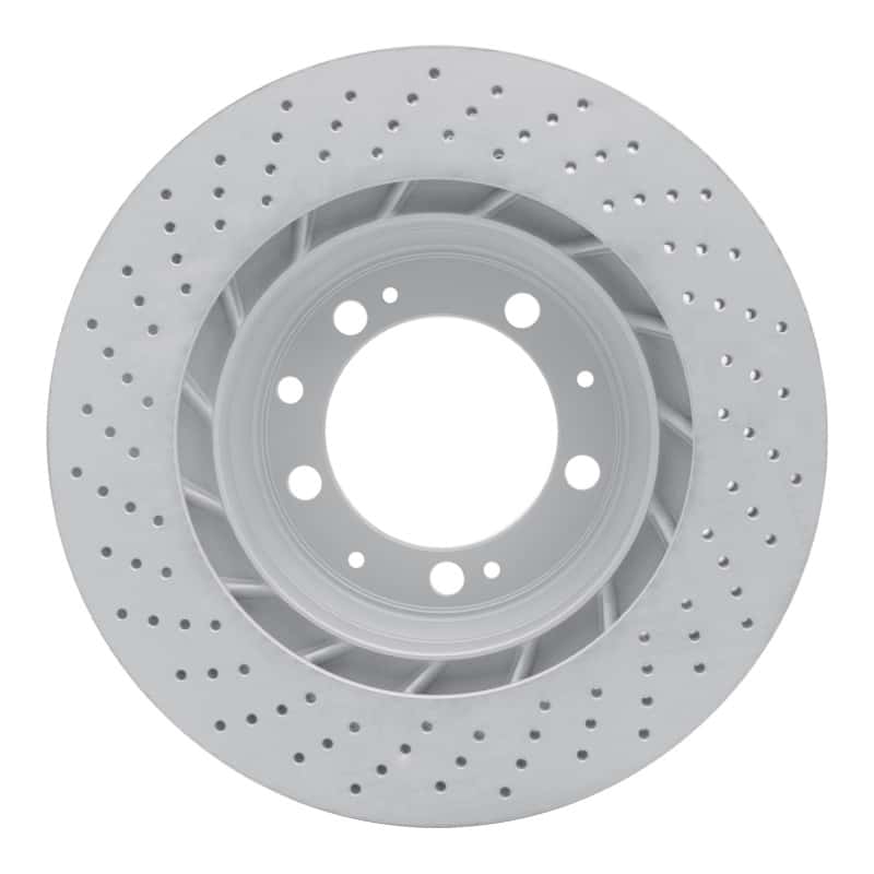 DFC — DFC 98-98 Porsche 911 Right Rear Drilled Hi-Carbon Alloy Geomet Coated Rotor
DFC Brake Rotor - view 5