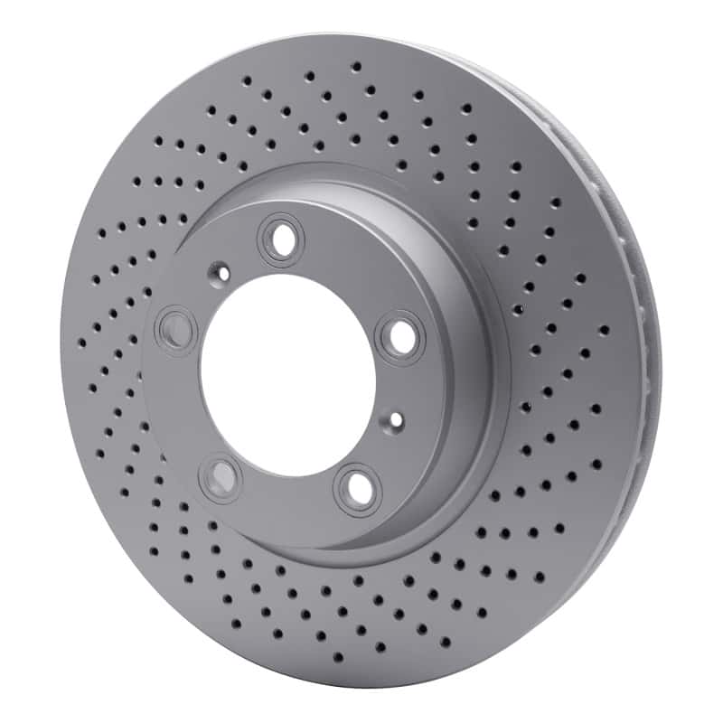 DFC — DFC 99-23 Porsche 718 Cayman Right Front Drilled GeoSPEC Coated Rotor
DFC Brake Rotor - view 2