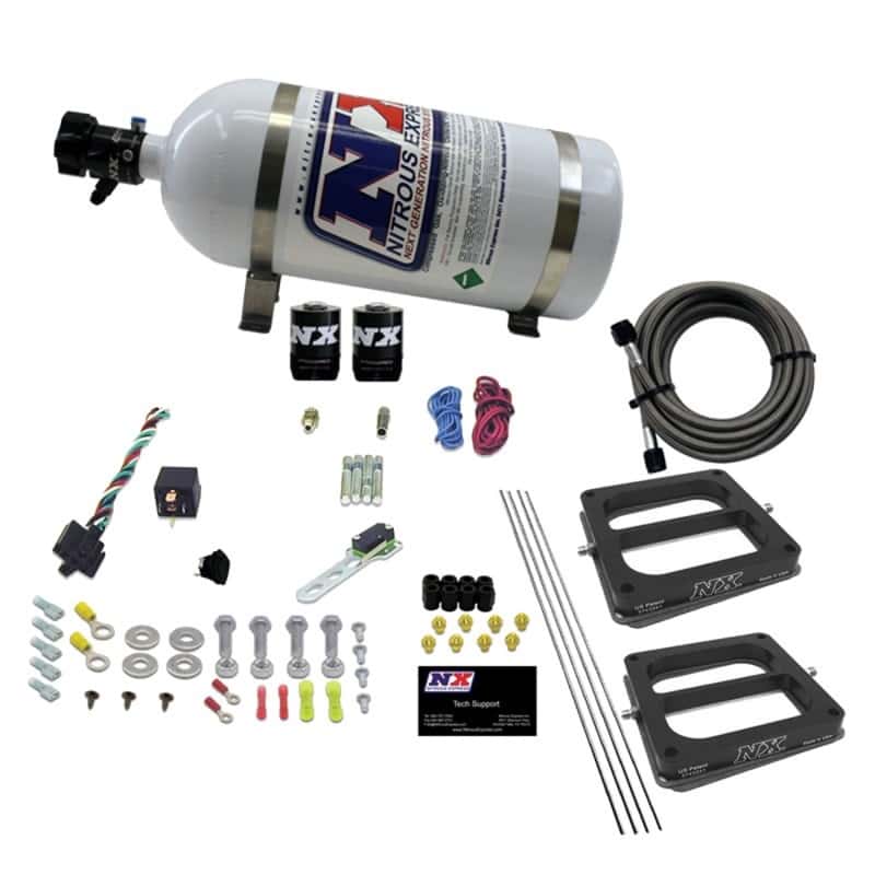 Nitrous Express — Nitrous Express Dual/Dominator/Gasoline Nitrous Kit (50-300HP) w/10lb Bottle
Injection System Kit
N2OSys - view 1