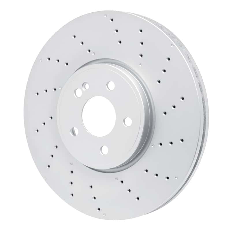 DFC — DFC 20-25 Mercedes-Benz GLA45 AMG Front Drilled Hi-Carbon Alloy Geomet Coated Rotor - view 2
