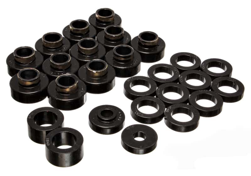 Energy Suspension — Energy Suspension CJ-8 Scrambler Body Mount - Black
BodyMntBshKt - view 3