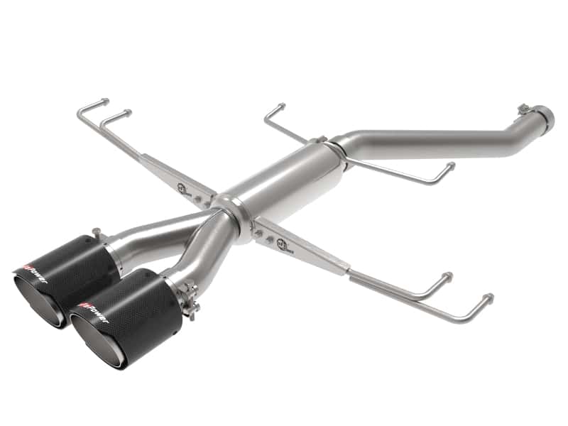 aFe — aFe Takeda 2.5in 304SS Axle-Back Exhaust System 17-19 Honda Civic Type R L4-2.0L (t)
Axle-Back Exhaust - view 1