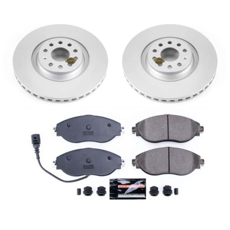PowerStop — Power Stop 12-17 Volkswagen CC Front Z23 Evolution Sport Coated Brake Kit - view 1