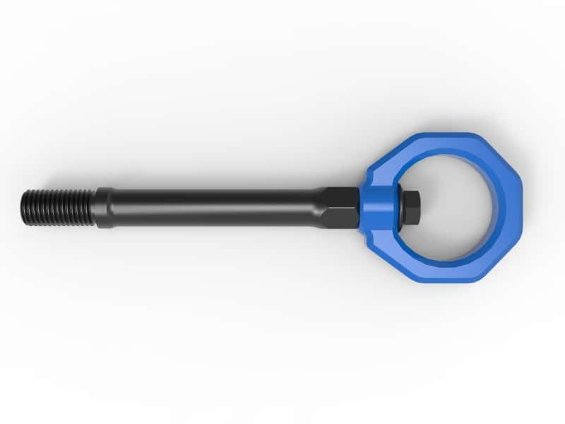 aFe — aFe CONTROL Front Tow Hook Chevrolet Corvette (C8) 20-25 V8-6.2L- Blue
Front Tow Hook - view 4