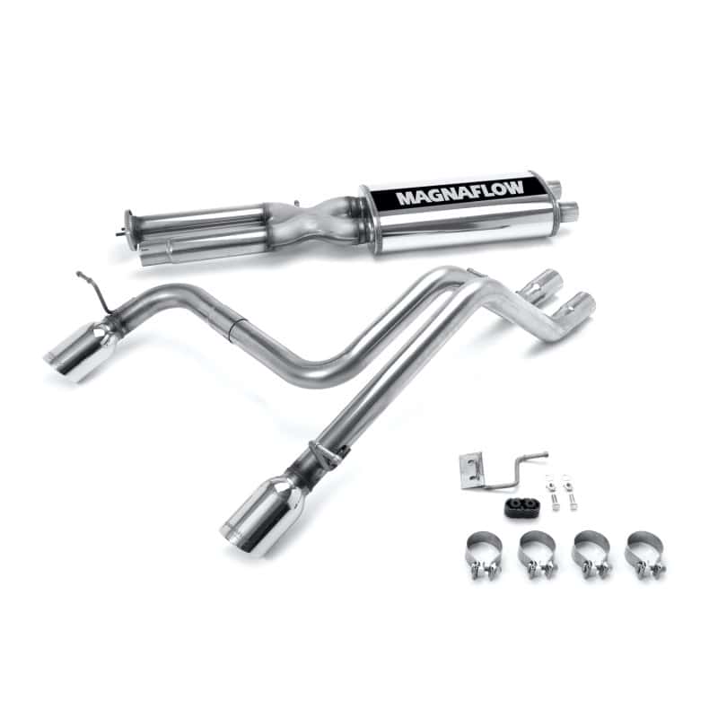 Magnaflow — MagnaFlow Sys C/B 03-06 Hummer H2 split rear
Cat-Back - view 1