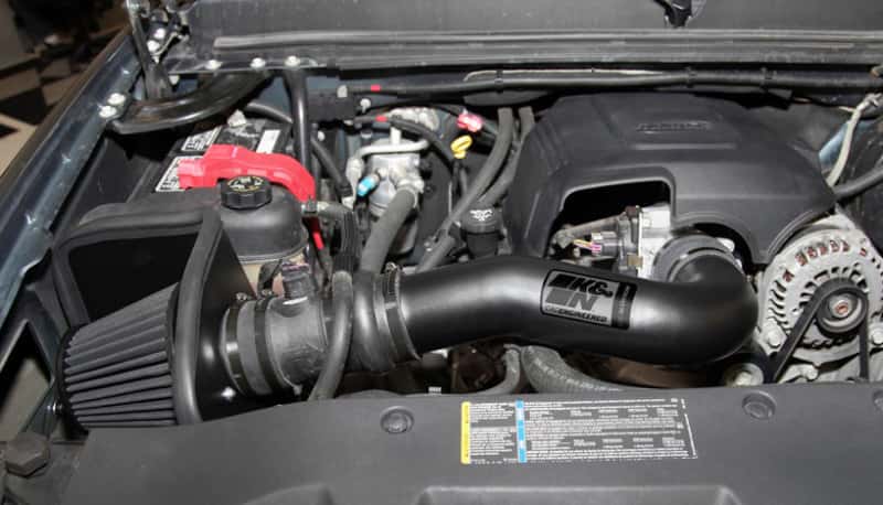 K&N Engineering — K&N 07-08 Chevy Silverado 1500 4.8L/5.3L V8 / 07-08 GMC Yukon 4.8L/5.3L V8 Black Perf Intake Kit
Performance Air Inta
Air Intake System - view 10