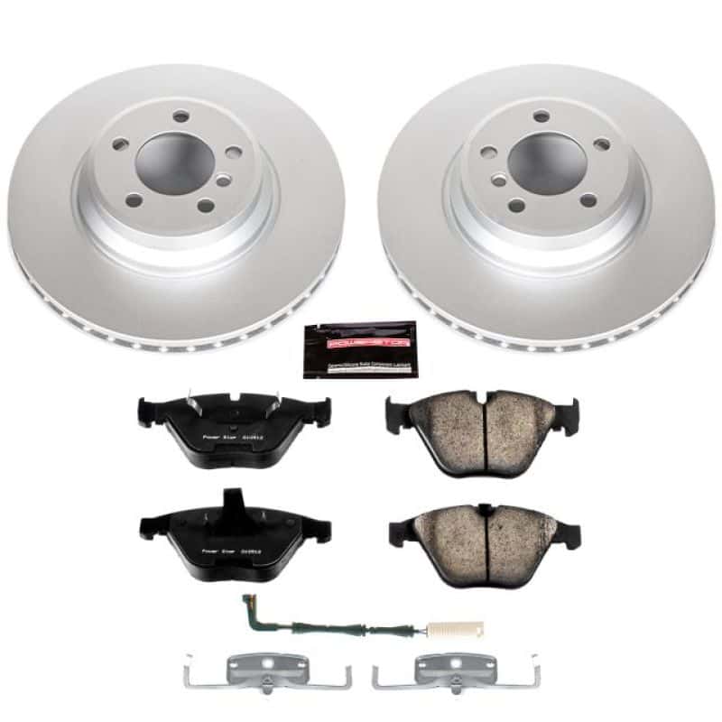 PowerStop — Power Stop 02-05 BMW 745i Front Z23 Evolution Sport Coated Brake Kit - view 1