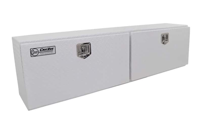 Dee Zee — Dee Zee Universal Tool Box - Specialty Topsider White BT Alum
ToolBxTrkBedSideRail - view 2
