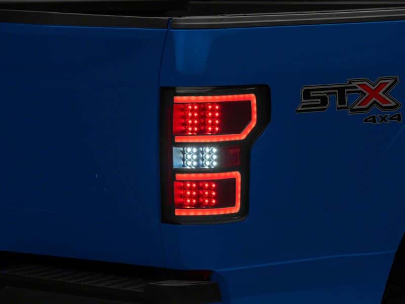 Raxiom — Raxiom 18-20 Ford F-150 LED Tail Lights- Blk Housing (Clear Lens)
Lights - view 3