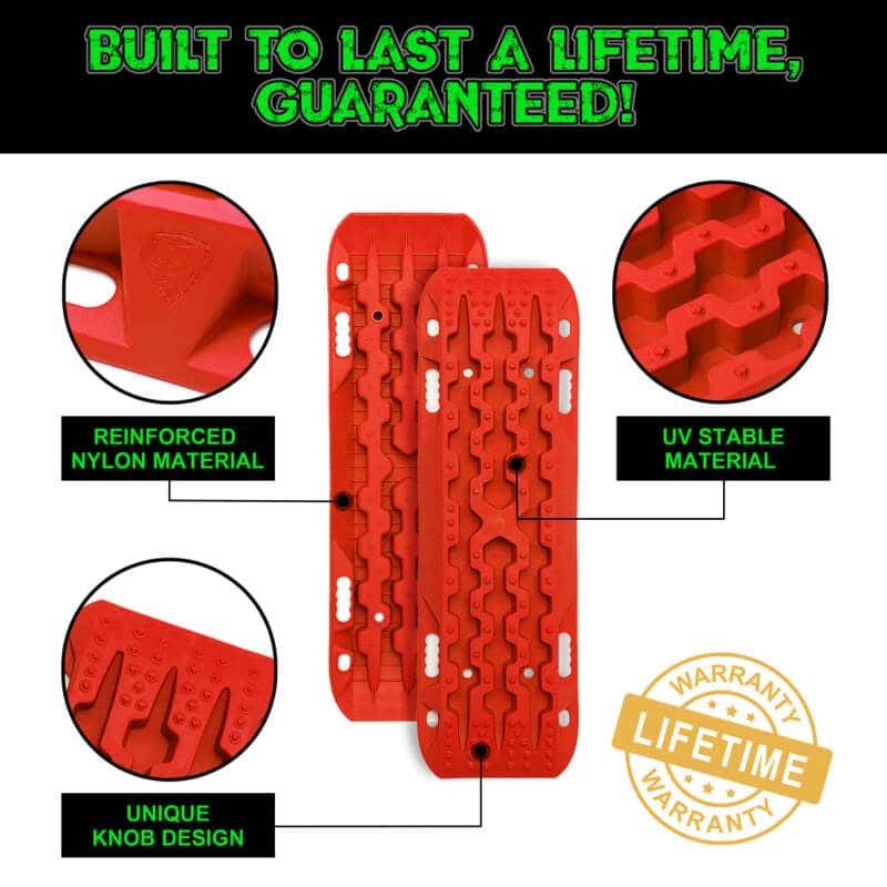 Rhino USA — Rhino USA Recovery Traction Boards - Red (Pair)
Vehicle Mat - view 3