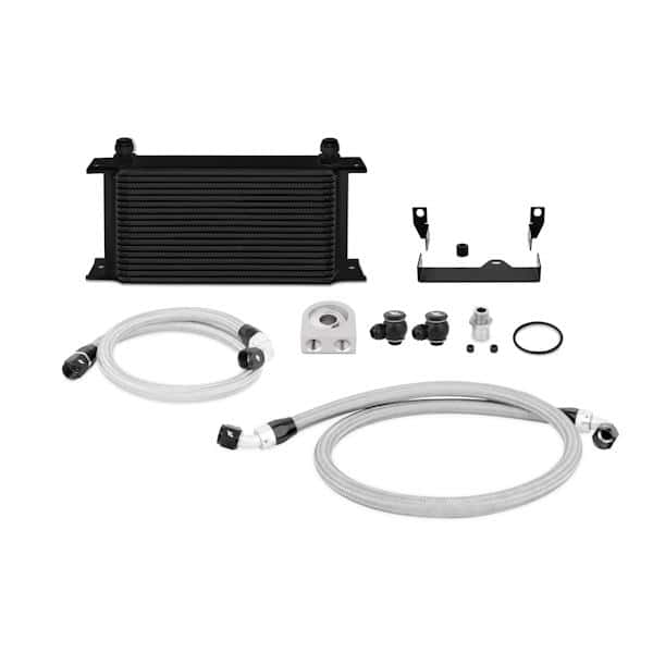 Mishimoto — Mishimoto 06-07 Subaru WRX/06-07 WRX STi Oil Cooler Kit - Black - view 1