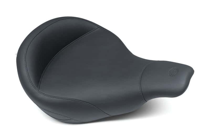 Mustang Motorcycle — Mustang 97-07 Harley Electra Glide Std, Road Glide Super Touring Solo Seat - Black - view 1