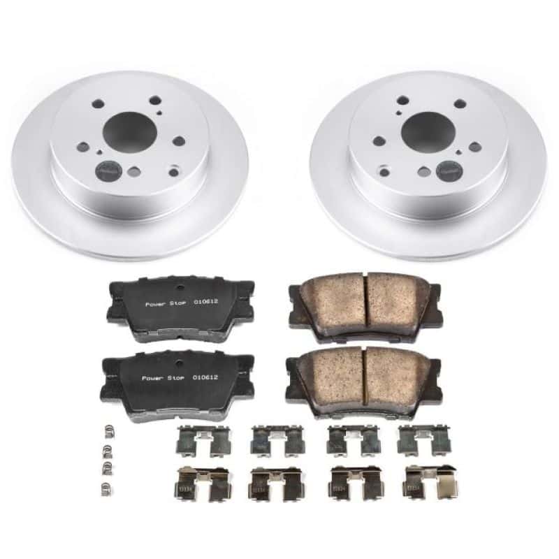 PowerStop — Power Stop 09-10 Pontiac Vibe Rear Z17 Evolution Geomet Coated Brake Kit - view 1