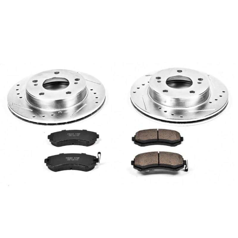 PowerStop — Power Stop 94-96 Nissan 240SX Front Z23 Evolution Sport Brake Kit - view 1