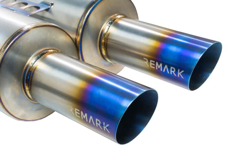 Remark — Remark 2017+ Honda Civic Type-R FK8 Full Titanium Cat-Back Exhaust
remRK-C2076H-01T - view 2