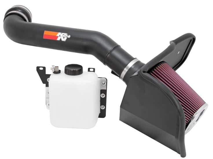 K&N Engineering — K&N 10-12 Ford F150 SVT Raptor 6.2L V8 High Flow Performance Intake Kit
Performance Air Inta
Air Intake System - view 3