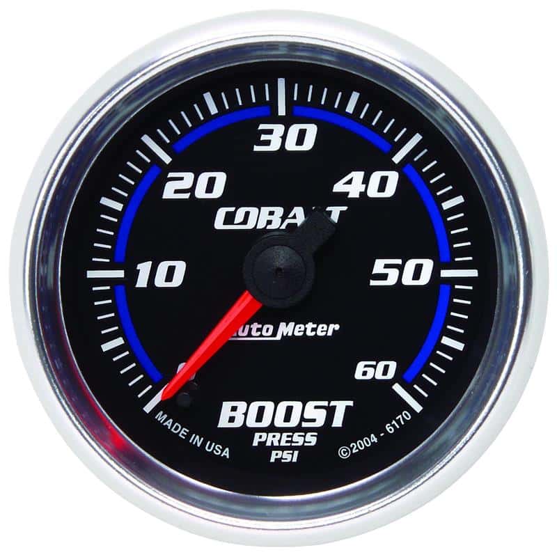 AutoMeter — Autometer Cobalt 52mm 0-60 PSi Boost Gauge
GA 2" BST 60 STPR CB - view 3