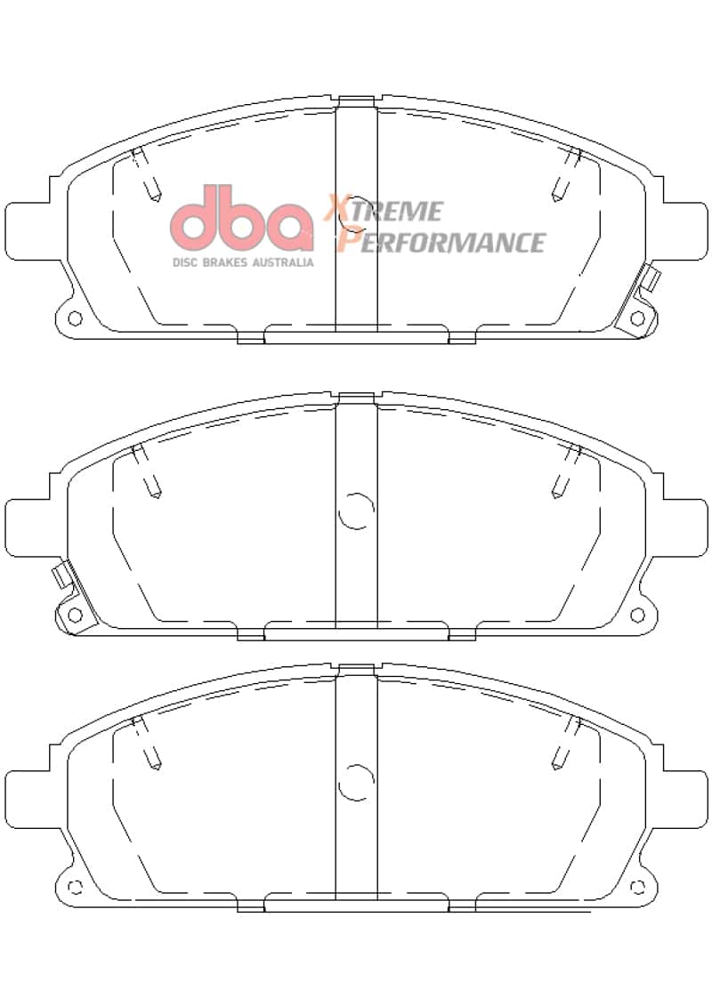 DBA — DBA 96-04 Nissan Pathfinder XP650 Front Brake Pads
Brake Pad - view 7