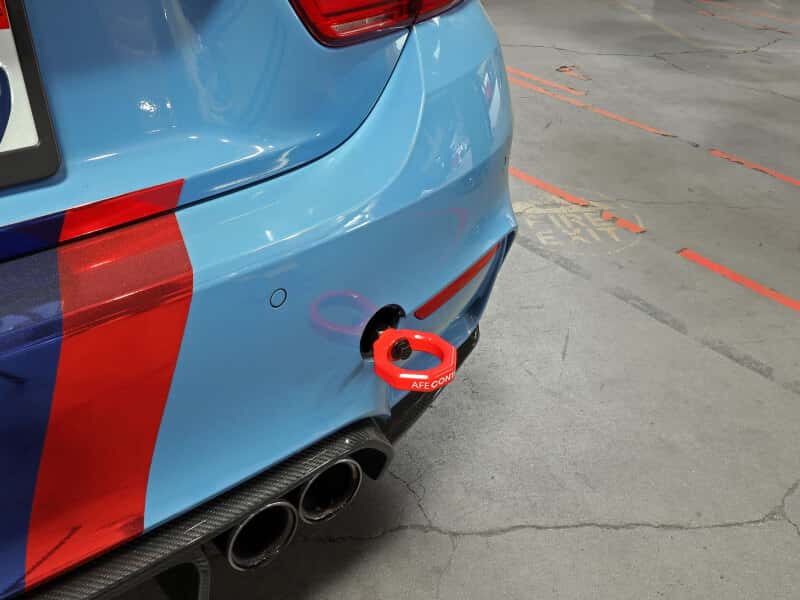 aFe — aFe Control Rear Tow Hook Red BMW F-Chassis 2/3/4/M
Rear Tow Hook - view 7