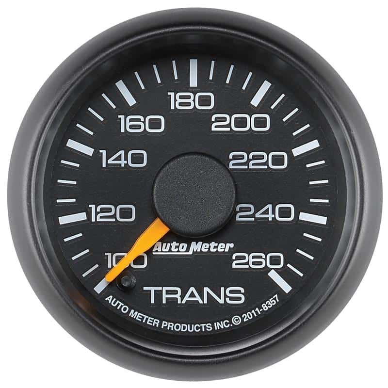 AutoMeter — Autometer Factory Match 52.4mm FSE 100-260 Deg F Trans Temp Gauge
2-1/16" TRANS TEMP, - view 2