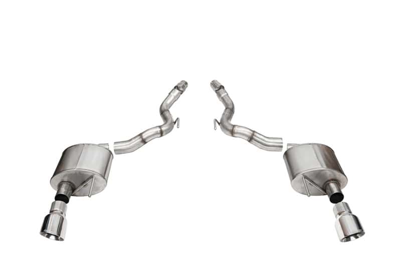 CORSA Performance — Corsa 2024-2025 Ford Mustang GT Sport Axle-Back Dual Rear Exit with 4.5in Polished Pro-Series Tips
Exhaust - view 1