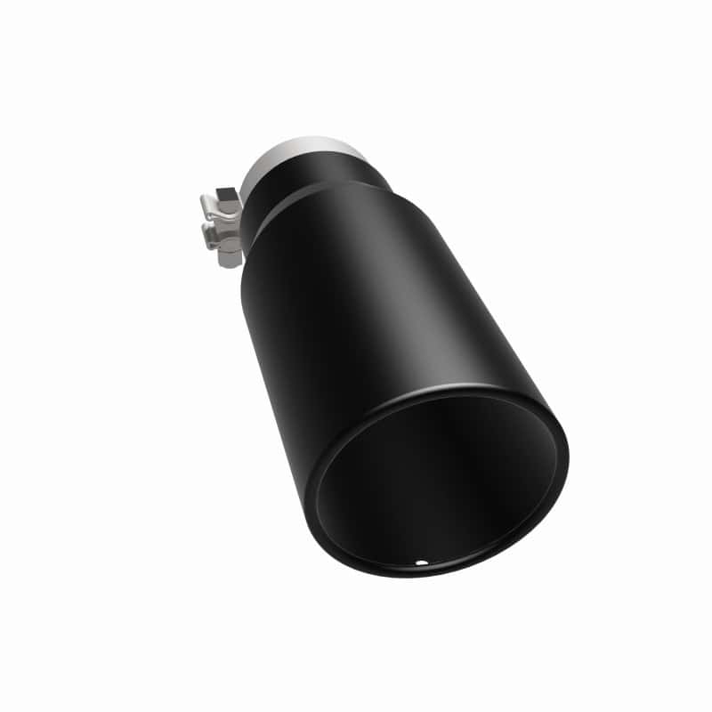 Magnaflow — MagnaFlow Tip Stainless Black Coated Single Wall Round Single Outlet 5in Dia 3.5in Inlet 14.5in L
Stainless Steel
Exhaust Tip - view 21