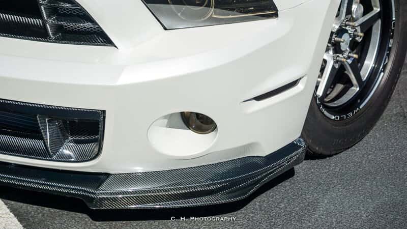 Anderson Composites — Anderson Composites 12-14 Ford Mustang/Shelby GT500 Type-OE Front Chin Splitter - view 7