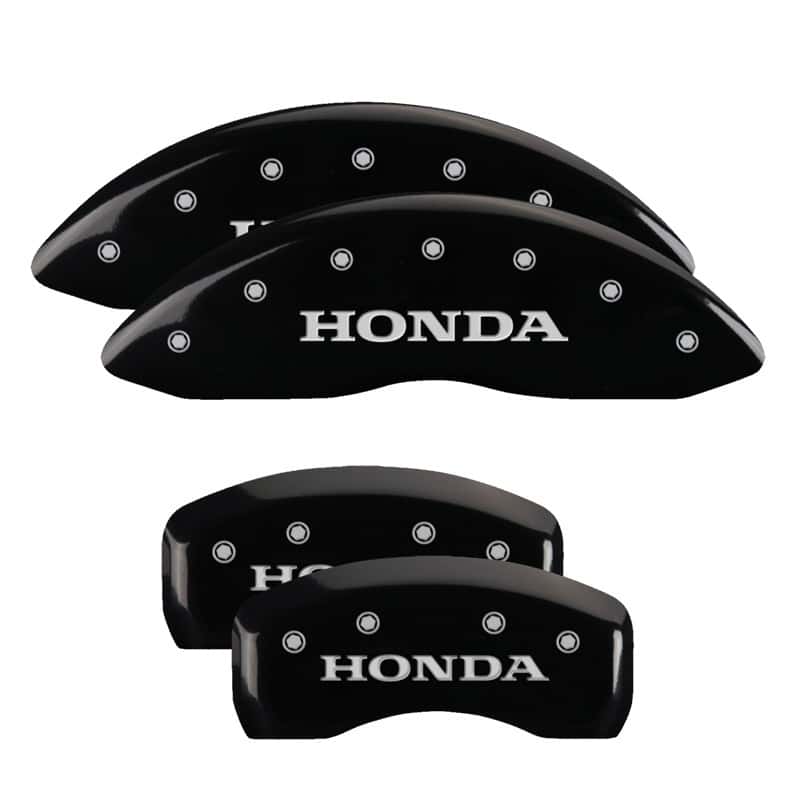 MGP — MGP 4 Caliper Covers Engraved Front & Rear Honda Black finish silver ch
Caliper Covers - view 1