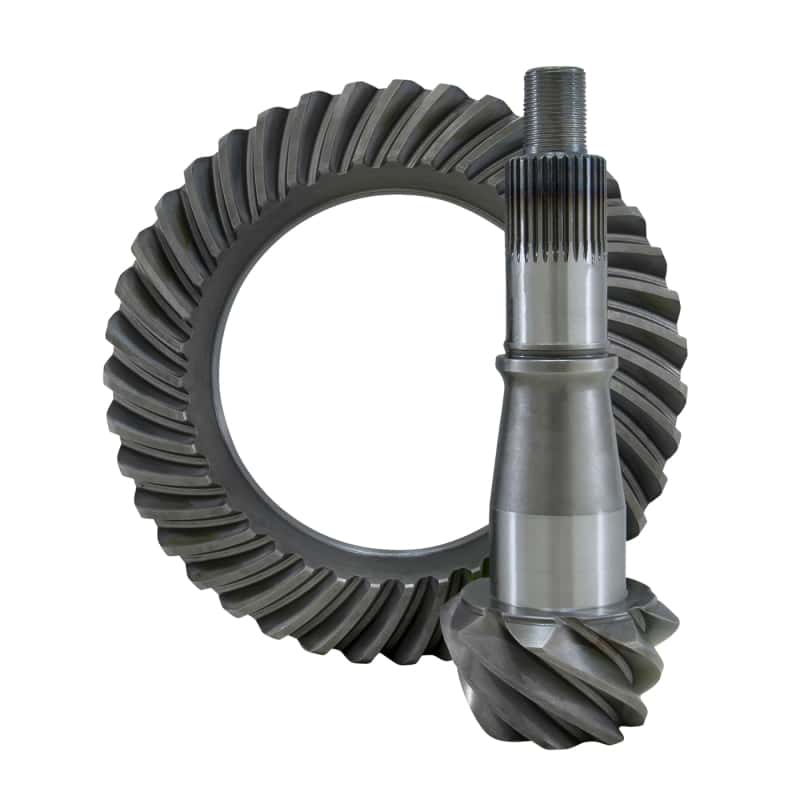 Yukon Gear & Axle — Yukon Gear High Performance Gear Set For 14+ GM 9.5in in a 4.56 Ratio
Ring & Pinion Set 
Ring/Pinion Set - view 2