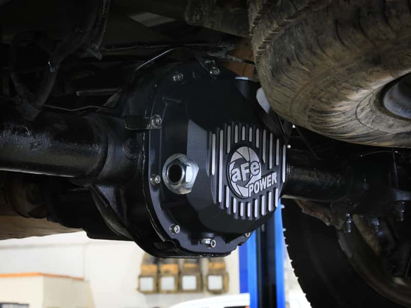 aFe — aFe 90-14 Ford F-150 Rear Differential Cover - Black w/ Machined Fins
Differential Cover - view 7