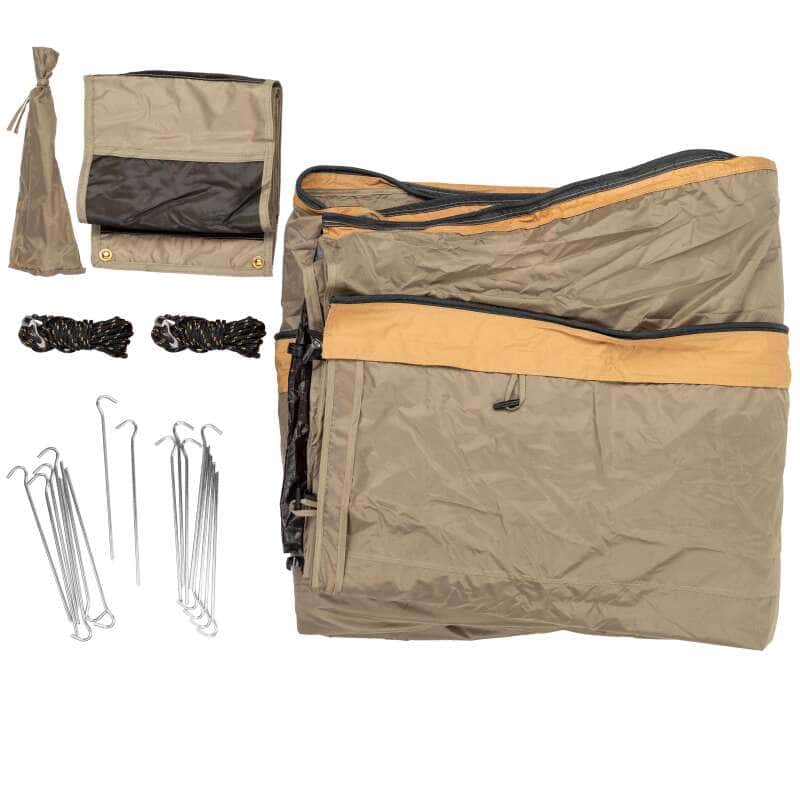 ARB — ARB Deluxe Awning Room W/Floor 2.5M98Lg 2500X2500mm 98X98In
Dlx Awn Room W/Floor - view 2