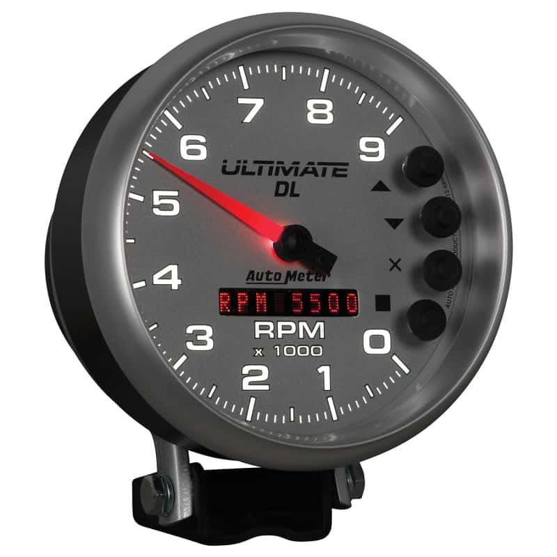AutoMeter — AutoMeter Gauge Tach 5in. 9K RPM Pedestal Datalogging Ultimate Dl Playback Silver
5" ULTIMATE DL, 9,00 - view 12