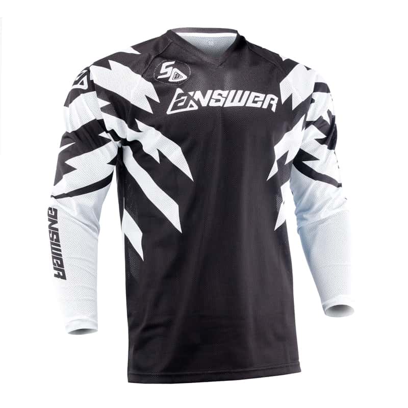 Answer — Answer 26 LE Syncron Rizz Vented Jersey Black/White/Cyan - 2XL - view 1