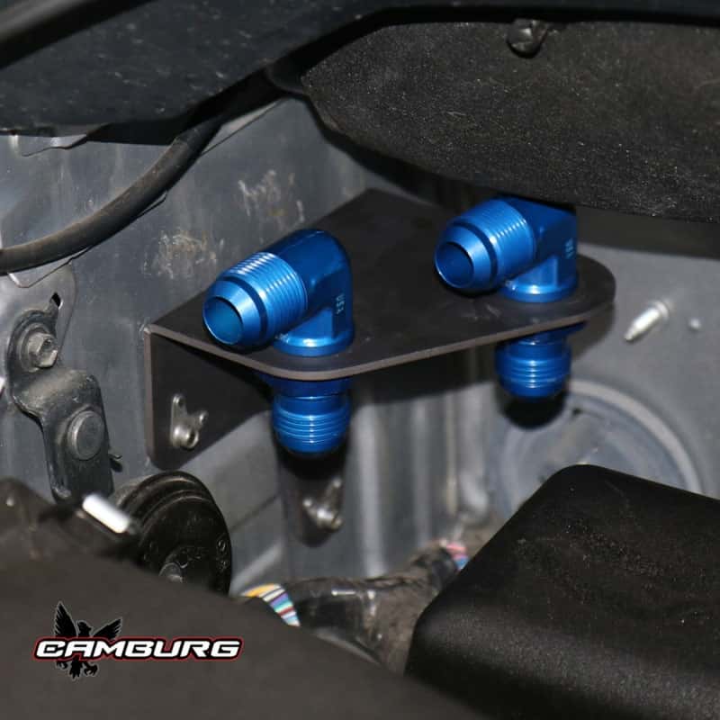 Camburg — Camburg 07-21 Toyota Tundra Engine Breather Kit
Relocation Kit - view 2