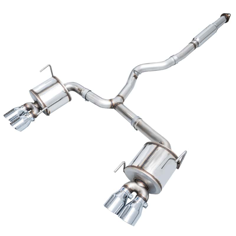 AWE Tuning — AWE Tuning Subaru STI VA / WRX GV / STI GV Sedan Touring Edition Exhaust - Chrome Silver Tip (102mm)
Touring Exhaust - view 1