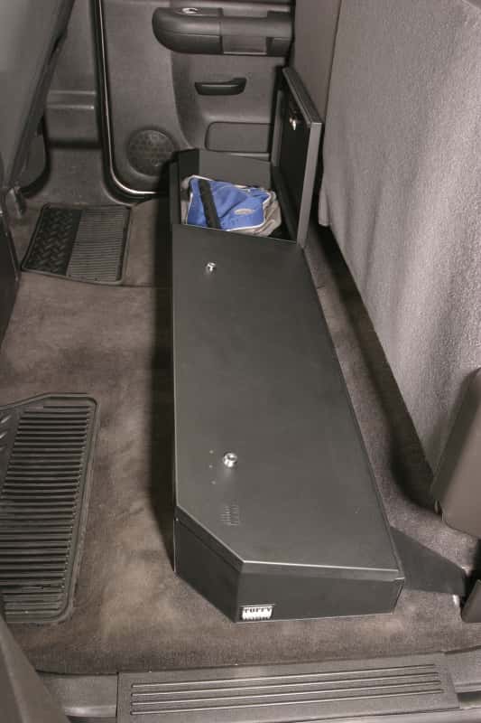 Tuffy Products — Tuffy Chevrolet Silverado & Gmc Sierra Underseat Lockbox Full Length W/ Keyed Lock For
Lockbox - view 6