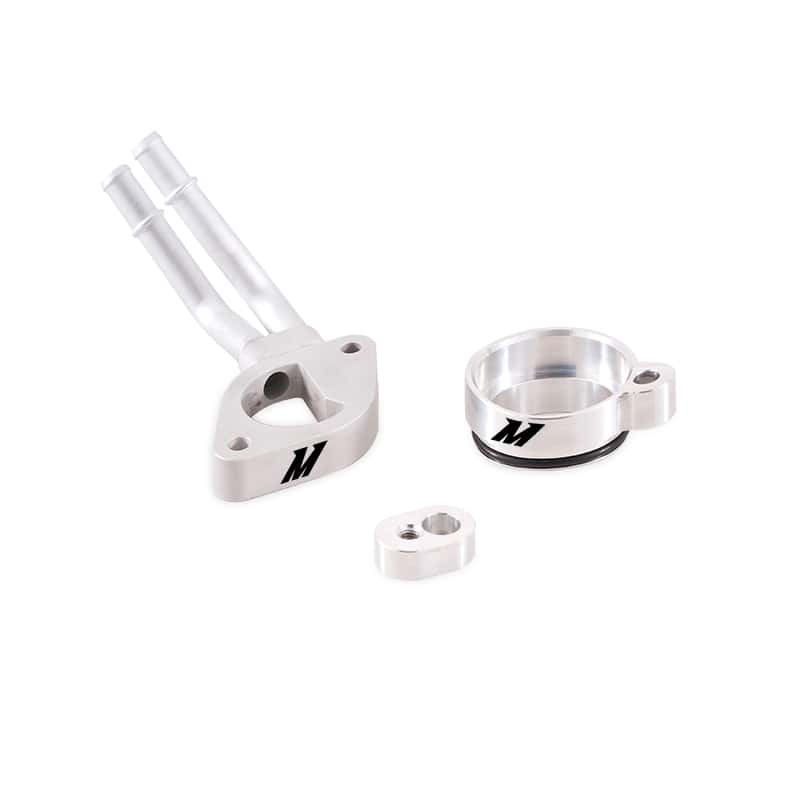 Mishimoto — Mishimoto 11-16 Ford 6.7L Powerstroke Baffled Oil Catch Can Kit
Oil Catch Can Kit - view 4