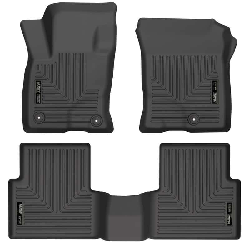 Husky Liners — Husky Liners 21-22 Ford Bronco Sport WeatherBeater Front & 2nd Seat Floor Liners (Black)
Floor Liners - view 1