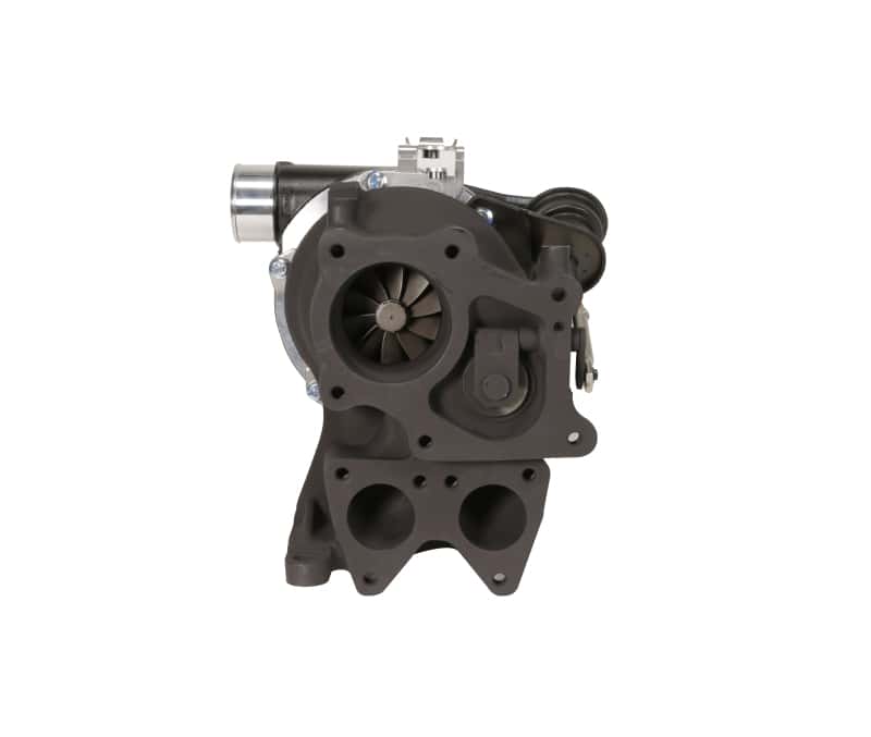 Fleece Performance — Fleece Performance 01-04 GM Duramax 6.6L LB7 63mm Billet LB7 Cheetah Turbocharger
Turbo - view 7