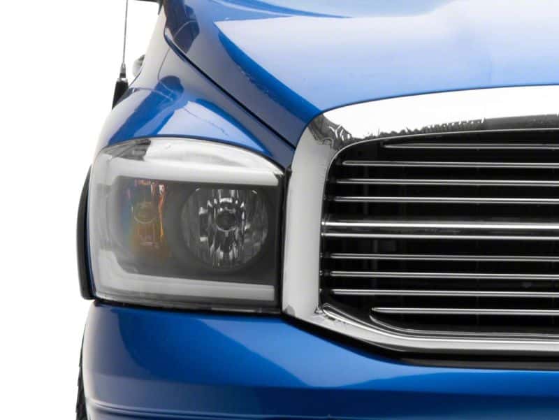 Raxiom — Raxiom 06-09 Dodge RAM 1500/2500/3500 Axial Headlights w/ SEQL LED Bar- Blk Housing (Clear Lens)
Headlights - view 10