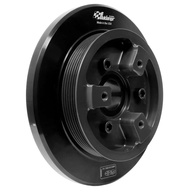 Fluidampr — Fluidampr 90-05 Toyota 1JZ/2JZ I6 Steel 8.5in Dia Dry Sump Pulley Internally Balanced Damper
Harmonic Balancer - view 2